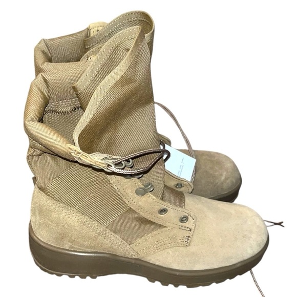 McRae Footwear Men's Size 10R Military Combat Boots Hot Weather Desert Vibram